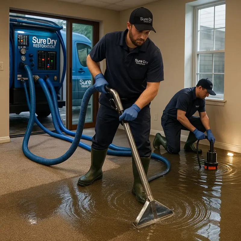 Water Extraction and Removal process in Hahira, GA